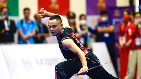 Wushu “mở hàng” ấn tượng cho đoàn thể thao Việt Nam