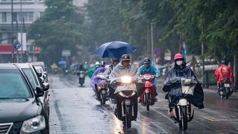 Dự báo thời tiết ngày 16/5: Ảnh hưởng gió mùa Đông Bắc, nhiệt độ Bắc Bộ giảm mạnh