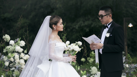 Hé lộ ảnh cưới Linda Ngô - Phong Đạt: Đầu tư 6 chiếc váy, ngập tràn ngôn tình