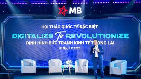 MB - Tập đoàn tài chính hàng đầu, tăng tốc chuyển đổi số