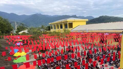 Đà Nẵng: Khai giảng ở những ngôi trường lưng chừng núi