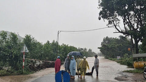 Đắk Lắk: Mưa lớn gây ngập lụt, sạt lở đất nhiều nơi