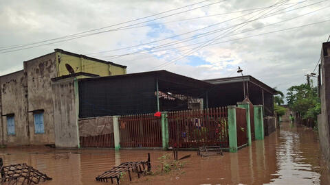 Mưa lớn gây ngập lụt nhiều nơi ở Lâm Đồng