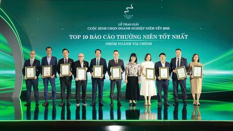 BIDV nhận giải Báo cáo thường niên tốt nhất lần thứ ba liên tiếp