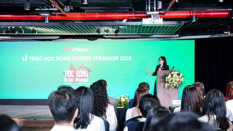 VPBank trao 54 học bổng Future VPBanker 2025, khởi đầu hành trình vươn xa của thế hệ nhân tài trẻ