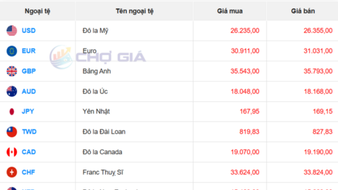 Tỷ giá USD hôm nay 31/1/2026: Trong nước giảm sâu