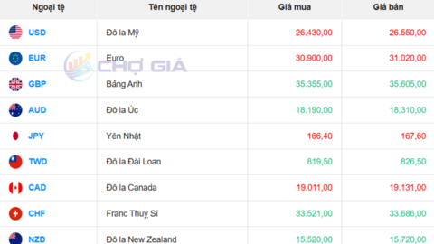 Tỷ giá USD hôm nay 8/2/2026: 'Chợ đen' giảm 72 đồng