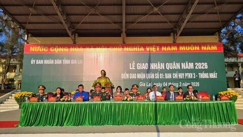 Gia Lai: Gần 5.700 thanh niên nô nức lên đường nhập ngũ