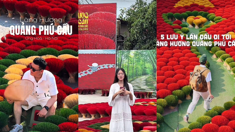 Quảng Phú Cầu: Giữ gìn sắc đỏ nghề làm hương truyền thống