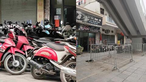 Hà Nội dẹp bãi xe tự phát dưới chân ga Cát Linh – Hà Đông