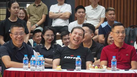 Cộng đồng pickleball trải nghiệm Lotto Raptor cùng Pablo Tellez