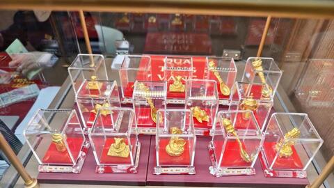 Giá vàng hôm nay (8/4): Vàng miếng SJC, vàng miếng đồng loạt giảm