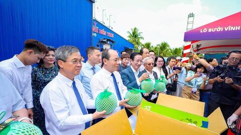 Lô bưởi đầu tiên sang Australia, gia tăng dư địa xuất khẩu rau quả