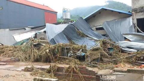 Mưa dông diện rộng, 3 tỉnh Tây Bắc nguy cơ lũ quét và sạt lở đất