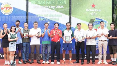 Vietnam Padel Open 2026: Sân chơi chuyên nghiệp bùng nổ