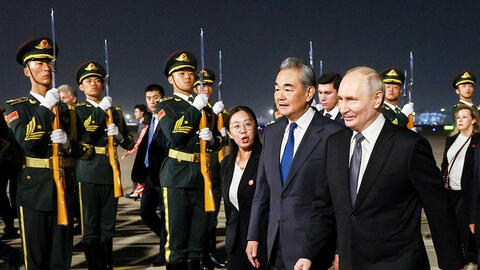 Tổng thống Putin đã đến Trung Quốc