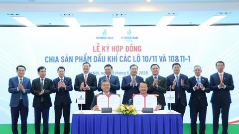 Petrovietnam ký kết các hợp đồng quan trọng, tạo động lực bảo đảm an ninh năng lượng và mục tiêu tăng trưởng "2 con số"