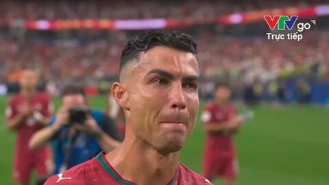 Ronaldo bật khóc khép lại 20 năm chinh chiến ở World Cup