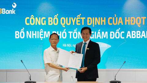 ABBank bổ nhiệm ông Đỗ Lam Điền giữ chức Phó Tổng Giám đốc