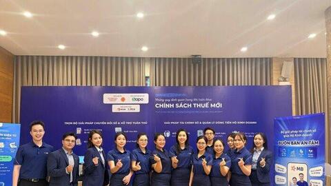 MB đồng hành cùng hộ kinh doanh trước những quy định thuế mới