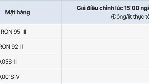 Giá xăng dầu bán lẻ hôm nay 18.8