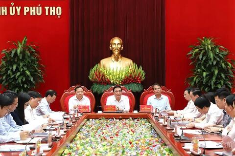 Phú Thọ, Vĩnh Phúc và Hòa Bình thống nhất triển khai công tác sắp xếp, sáp nhập