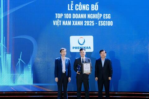 Tập đoàn Phenikaa và Vicostone được vinh danh trong top 100 doanh nghiệp ESG Việt Nam xanh 2025