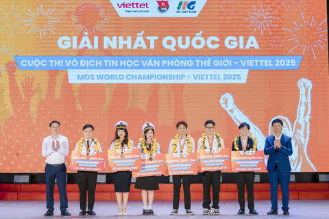 6 quán quân quốc gia dự chung kết thi Vô địch tin học văn phòng thế giới 2025