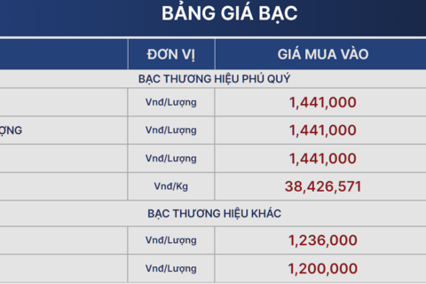 Giá bạc tiếp tục hồi phục, giới đầu tư vẫn dè chừng