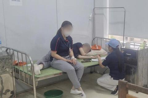 Tình hình sức khỏe 62 công nhân nghi ngộ độc thực phẩm ở Hưng Yên
