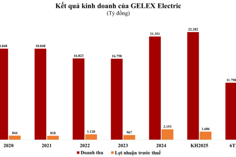 GELEX Electric chốt ngày chi hơn 1.000 tỷ đồng trả cổ tức bằng tiền mặt, tỷ lệ 30%
