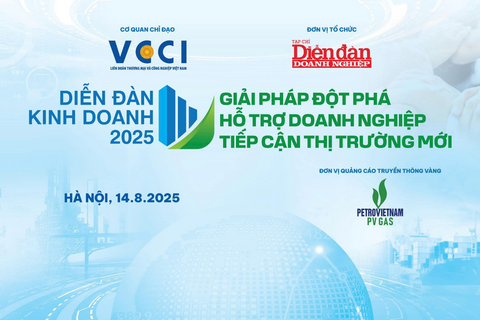 Thông tin chương trình Diễn đàn Kinh doanh 2025: Giải pháp đột phá hỗ trợ doanh nghiệp tiếp cận thị trường mới