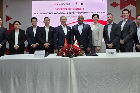 Cơ quan Xúc tiến Xuất khẩu Canada và VinaCapital ký ghi nhớ hợp tác