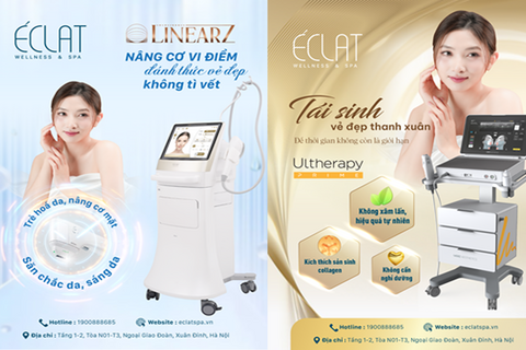 Éclat Wellness & Spa chính thức đón nhận công nghệ Ultherapy PRIME & LINEARZ – Bước tiến nâng niu vẻ đẹp chuẩn quốc tế