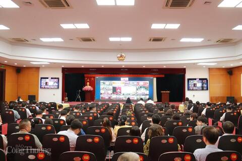Hội nghị toàn quốc tập huấn ứng dụng AI tại điểm cầu Bộ Công Thương