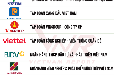 3 ngân hàng lọt Top 10 doanh nghiệp lớn nhất Việt Nam