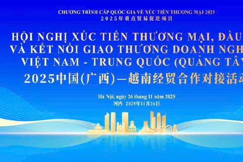 Sắp diễn ra Hội nghị Xúc tiến Thương mại Việt Nam - Trung Quốc (Quảng Tây)