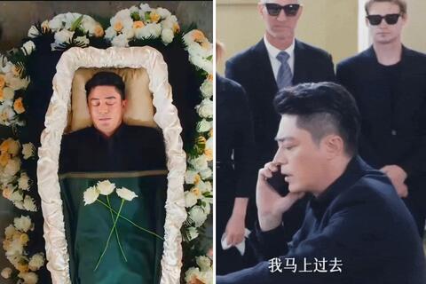 Hoắc Kiến Hoa tự tổ chức đám tang cho mình trong phim mới