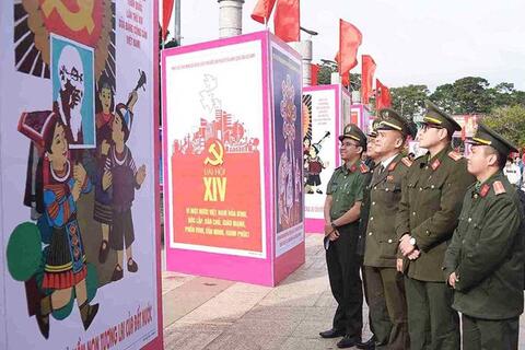 Tổ chức triển lãm, tuần phim chào mừng Đại hội Đảng toàn quốc lần thứ XIV