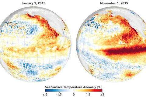 El Nino lộ diện khi La Nina ở giai đoạn cuối