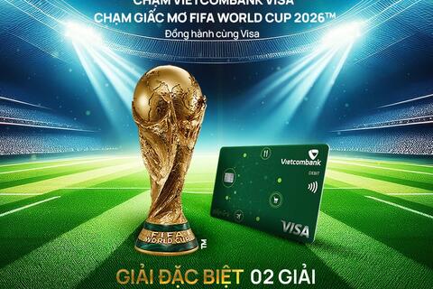 Chạm Vietcombank Visa - Chạm giấc mơ FIFA World Cup 2026™