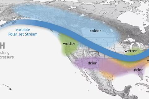 Dự báo thời tiết Tết có dấu hiệu đổi pha