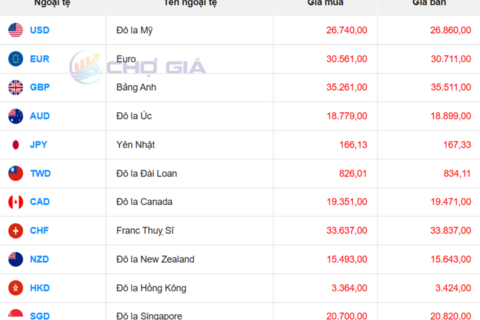 Tỷ giá USD hôm nay 13/3/2026: Dollar Index tăng phiên thứ ba liên tiếp
