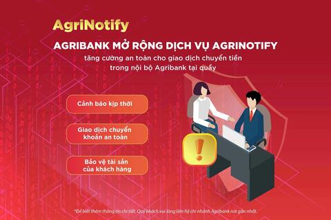 Agribank cảnh báo tài khoản người nhận có dấu hiệu nghi ngờ gian lận, lừa đảo tại quầy giao dịch