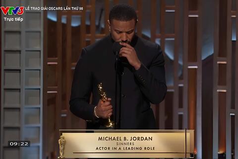 Oscar 2026: Leonardo DiCaprio mất Oscar về tay Michael B. Jordan