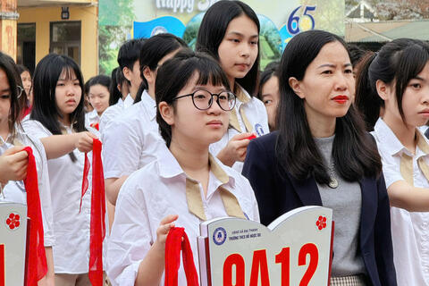 Sôi nổi hoạt động chào mừng Tháng Thanh niên của học sinh Thủ đô