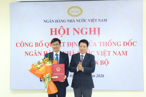 Ngân hàng Nhà nước Việt Nam bổ nhiệm Phó Cục trưởng Cục Công nghệ thông tin