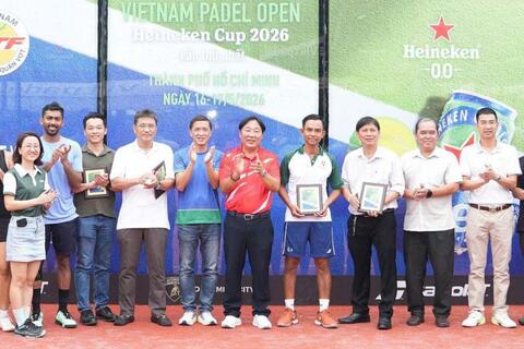 Vietnam Padel Open 2026: Sân chơi chuyên nghiệp bùng nổ