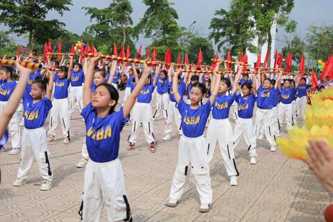 Phú Thọ: Hơn 1.000 ‘vận động viên nhí’ tranh tài tại Hội khỏe Phù Đổng phường Vĩnh Phúc