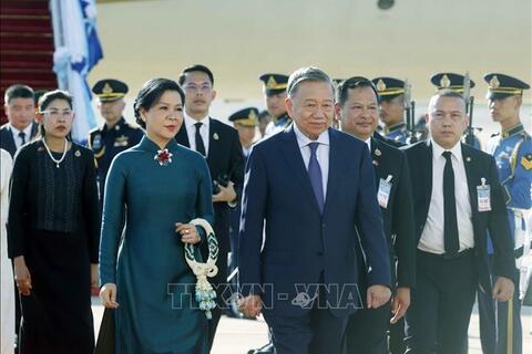 Truyền thông Thái Lan đưa tin đậm nét về chuyến thăm của Tổng Bí thư, Chủ tịch nước Tô Lâm